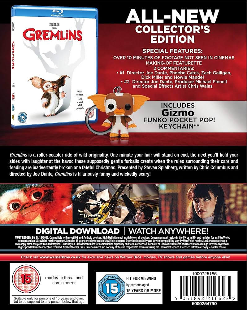 グレムリン 1984年製 激レア レコードbook 5冊セット Amazon.co.jp | Gremlins (1984) [Blu-ray] [2019] [Region Free